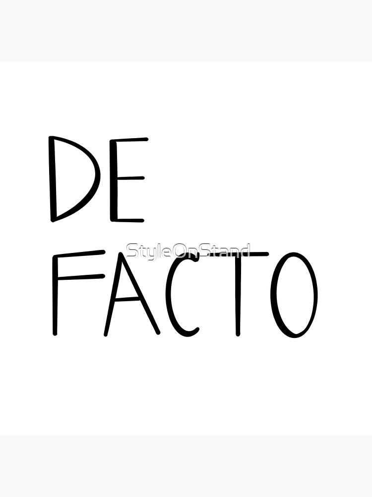 You are currently viewing Mit jelent a „de facto”?