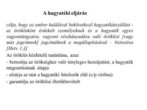 Read more about the article Minden, amit tudni kell a hagyatéki hitelezői igényről