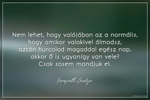 Read more about the article Mit jelent, ha valakivel álmodunk?